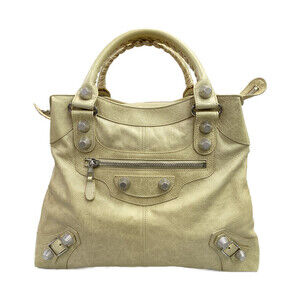 Balenciaga Motocross Giant Brief Bag cream Beige Tan